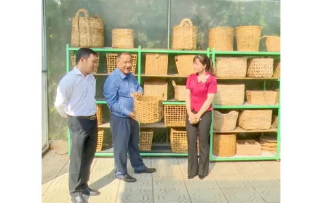 Xã Hoà Tú: 100% tỷ lệ đường xã đạt chuẩn theo quy hoạch, hơn 90% đường thôn ngõ xóm được cứng hoá