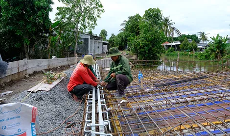 Trường Long chủ động triển khai xây dựng nông thôn mới