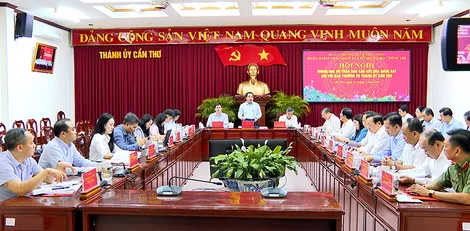 Thông qua dự thảo báo cáo kết quả giám sát đối với Ban Thường vụ Thành ủy Cần Thơ