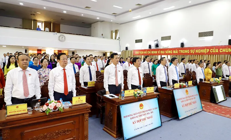 Bầu các chức danh lãnh đạo HĐND và UBND TP Cần Thơ nhiệm kỳ 2026-2031