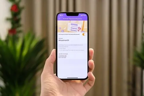 Từ 1/4 tên tài khoản ngân hàng phải trùng khớp với thông tin trên Căn cước