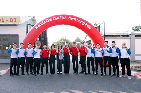 Honda Ôtô Cần Thơ - Nam Sông Hậu tổ chức sự kiện "An toàn giao thông" năm 2026