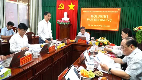 Tổ chức thực hiện có hiệu quả các nghị quyết chuyên đề, các khâu đột phá của Đại hội đại biểu Đảng bộ các cơ quan Đảng thành phố