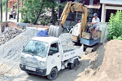 Thị trường vật liệu xây dựng: Giá tăng nhưng nguồn cung vẫn dồi dào