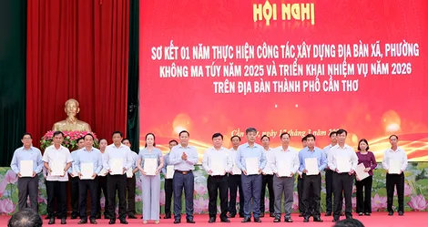 Đột phá trong xây dựng địa bàn không ma túy