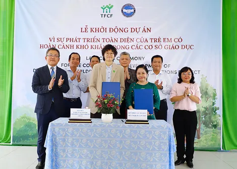 Khởi động dự án trên 11,3 tỉ đồng hỗ trợ trẻ em hoàn cảnh khó khăn tại phường Tân Lộc