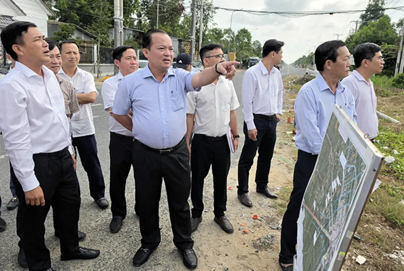 Lãnh đạo TP Cần Thơ kiểm tra tiến độ thi công nhiều công trình giao thông trọng điểm