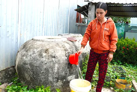 Mùa “khát” ở Biển Bạch