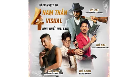 “Tứ Hổ đại náo” - Phiên bản siêu anh hùng hài hước của điện ảnh Thái Lan