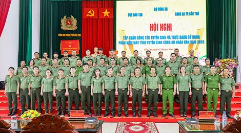 Tập huấn công tác tuyển sinh Công an nhân dân 2026
