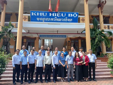 Thăm, chúc Tết Chôl Chnăm Thmây tại phường Sóc Trăng