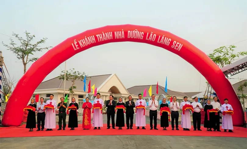 Khánh thành Nhà dưỡng lão Láng Sen