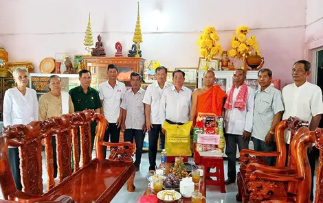 Đồng bào Khmer hân hoan đón Tết Chôl Chnăm Thmây