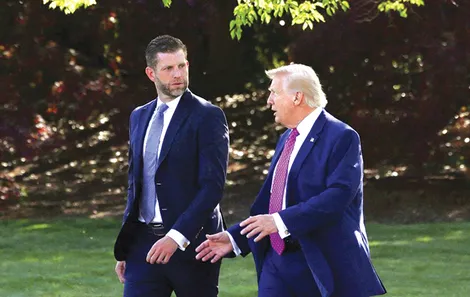 Con trai Tổng thống Trump tháp tùng cha thăm Trung Quốc