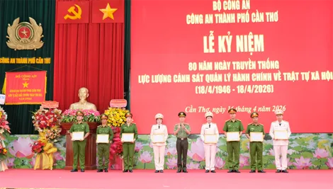 Kỷ niệm 80 năm Ngày truyền thống lực lượng Cảnh sát quản lý hành chính về trật tự xã hội
