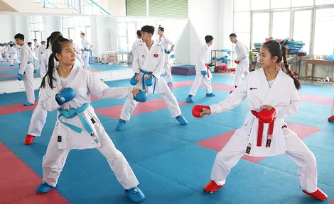 Bài kiểm tra quan trọng của Karate Cần Thơ