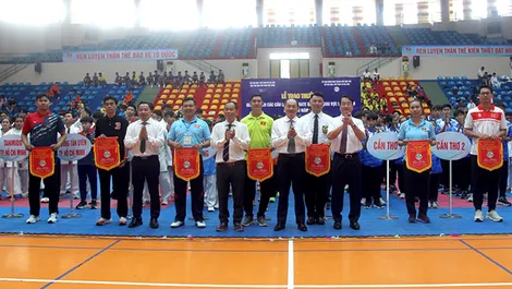 Khai mạc Giải vô địch các câu lạc bộ Karate quốc gia khu vực miền Nam lần thứ V năm 2026