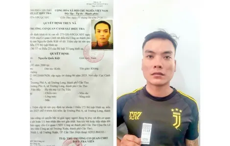 Công an cơ sở vận động đối tượng truy nã ra đầu thú