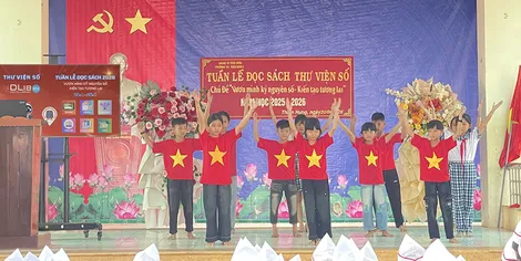 1.567 trường học trên cả nước hưởng ứng Tuần lễ Đọc sách 2026