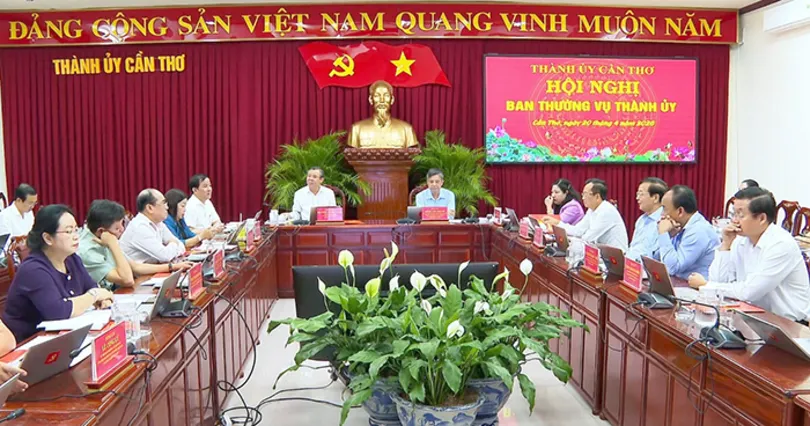 Ban Thường vụ Thành ủy cho ý kiến về danh mục các khu đất thực hiện đấu thầu dự án đầu tư và nhiều vấn đề quan trọng của thành phố