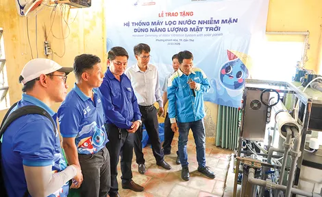 Ấp No Tom không còn lo thiếu nước