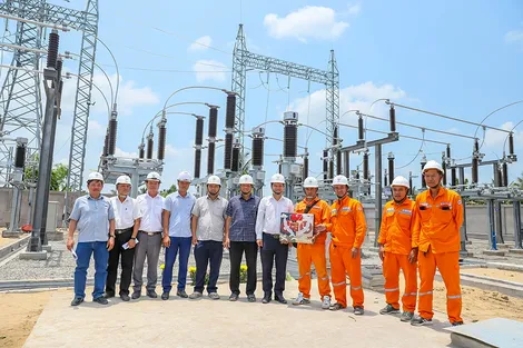 Đưa vào vận hành trạm biến áp 110kV Cờ Đỏ, có tổng mức đầu tư hơn 237 tỉ đồng