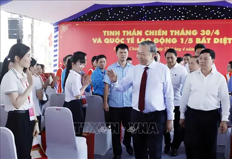 Toàn văn nội dung nói chuyện của Tổng Bí thư, Chủ tịch nước Tô Lâm với công nhân, người lao động TP Hồ Chí Minh