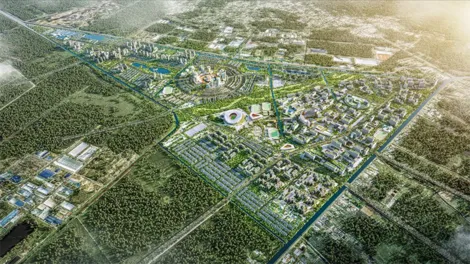 Vinhomes Saigon Park Hóc Môn: Tâm điểm sống "All-in-one" hiện đại phía Tây Bắc