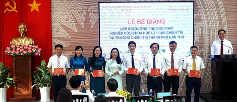 Học viện Chính trị Quốc gia Hồ Chí Minh khảo sát mô hình đồng giảng tại Trường Chính trị TP Cần Thơ