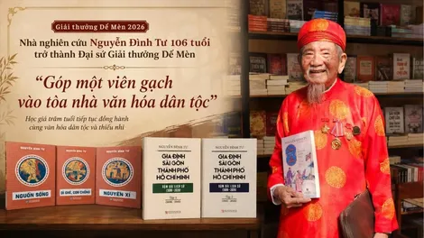 Nhà nghiên cứu Nguyễn Đình Tư - người "đi qua trăm năm" với văn hóa, lịch sử Việt Nam