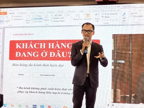 “Điểm hẹn” cà phê doanh nhân