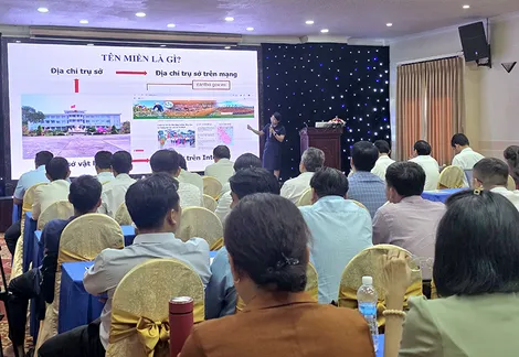 Hiện diện trực tuyến tin cậy, an toàn với các dịch vụ số sử dụng tên miền “.vn”