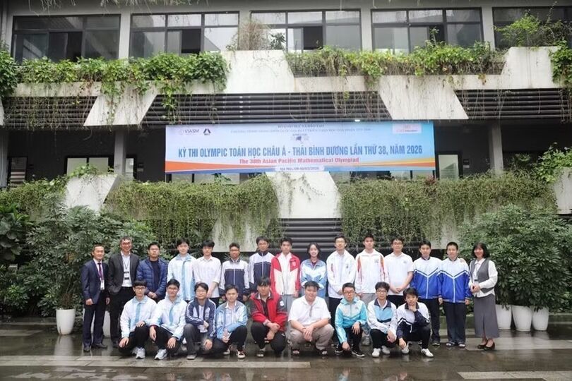Vietnam ranks 7th at Asia Pacific Mathematics Olympiad 2026