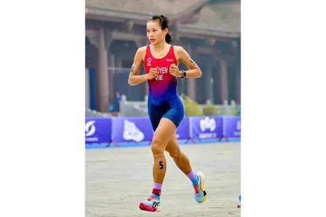 Môn Triathlon tại Đại hội Thể thao toàn quốc lần thứ X có 13 nội dung thi đấu