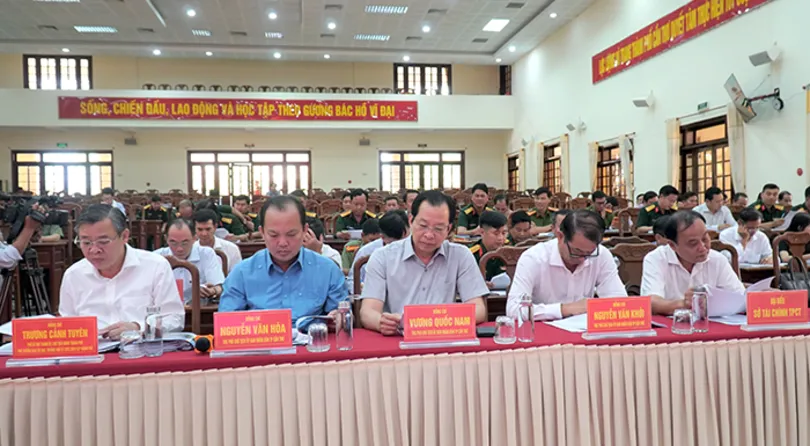 Đánh giá công tác chuẩn bị diễn tập tác chiến xã, phường trong khu vực phòng thủ năm 2026