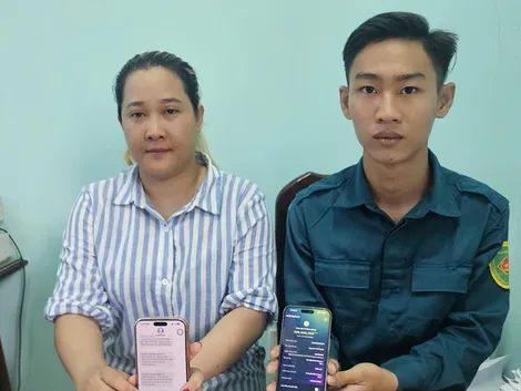 An Giang: Công an tổ chức trả gần 650 triệu đồng người dân chuyển nhầm