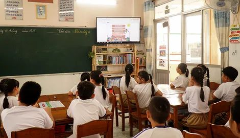 Đẩy mạnh chuyển đổi số và kỹ năng công dân số ở bậc tiểu học