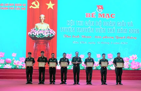 Bế mạc Hội thi Cán bộ Đoàn giỏi và Tuyên truyền viên trẻ năm 2026