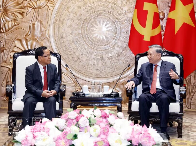 Top leader calls for stronger Vietnam–Laos judicial cooperation