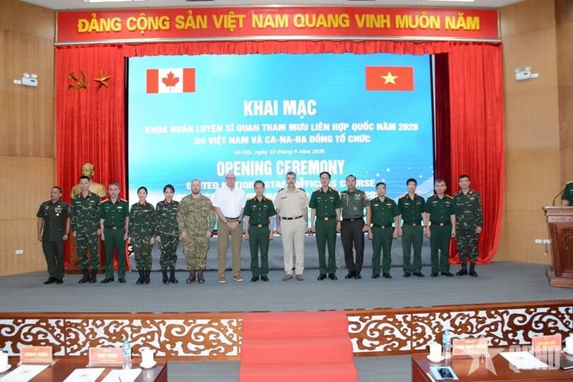 Vietnam, Canada co-host UN staff officer training course