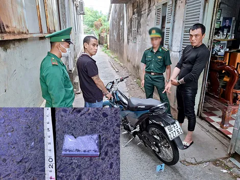 Bộ đội Biên phòng Cần Thơ bắt giữ 2 đối tượng tàng trữ trái phép chất ma túy