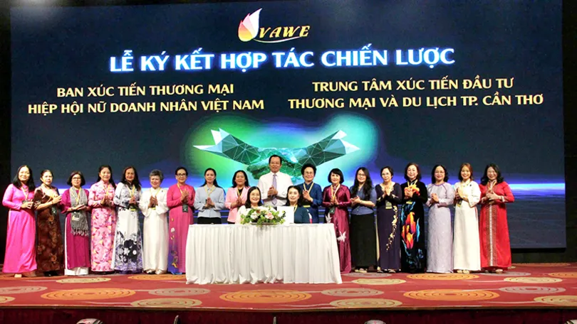 “Kết nối giao thương - Nữ doanh nhân hội tụ - Lan tỏa giá trị bền vững”