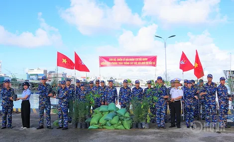 Góp phần đẩy nhanh "Xanh hóa Trường Sa"