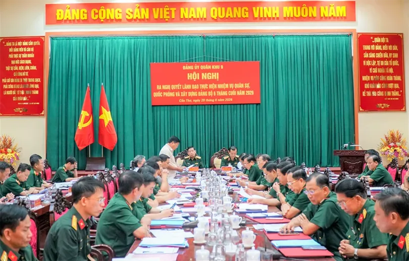 Xây dựng lực lượng vũ trang Quân khu 9 vững mạnh toàn diện “mẫu mực, tiêu biểu”