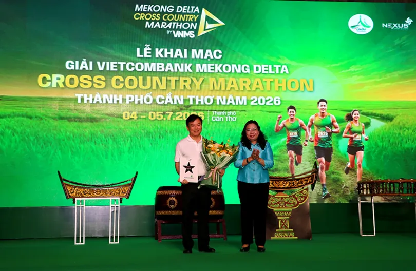Khai mạc Giải Vietcombank Mekong Delta Cross Country Marathon TP Cần Thơ 2026