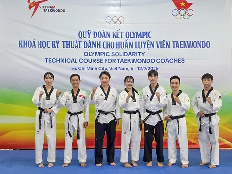 Khai giảng Khóa bồi dưỡng chuyên môn huấn luyện viên Taekwondo quốc gia