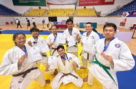 Judo Cần Thơ đoạt 31 huy chương ở giải trẻ quốc gia