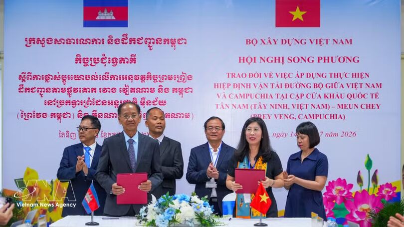 Vietnam, Cambodia extend road transport pact to Tan Nam–Meun Chey