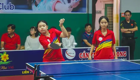 Khẩn trương chuẩn bị cho ngày khai mạc môn Bóng bàn