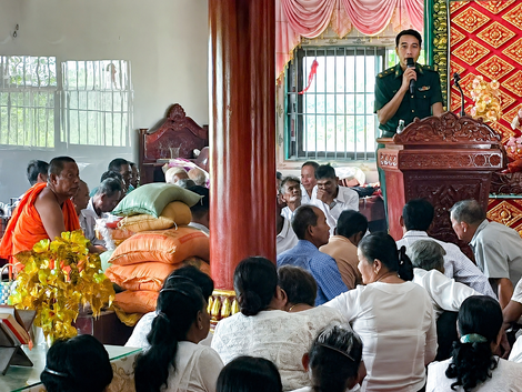 ប៉ុស្តិ៍​ការ​ពារ​ព្រំ​ដែន​វិញ​ចូវ​ ផ្សព្វ​ផ្សាយ​ច្បាប់​អំ​ពី​បង្ការ​ ទប់​ស្កាត់​គ្រឿង​ញៀន​ដល់​ប្រ​ជា​ជន​